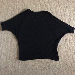 Love Culture Sheer Black Tee